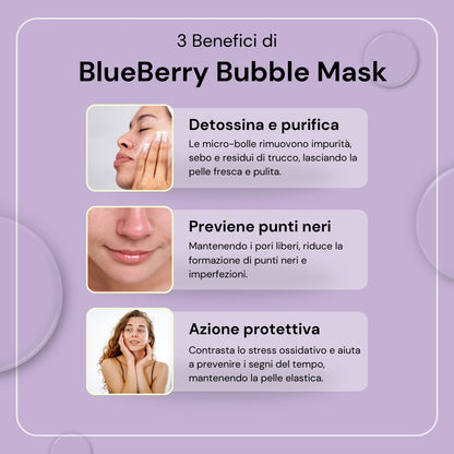 BlueBerry Bubble Mask