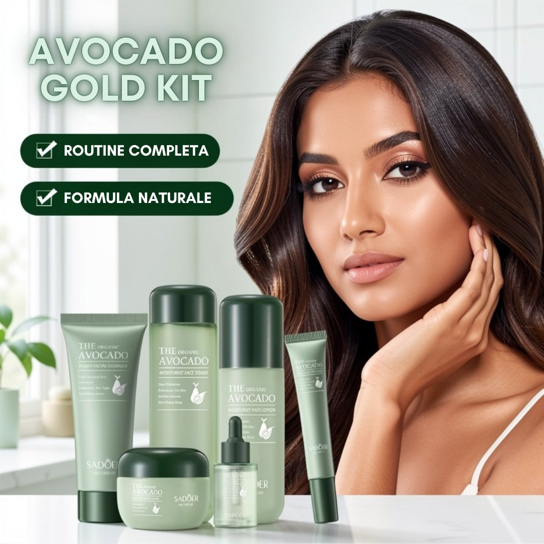 Avocado Gold Kit | Rivoluziona la tua pelle